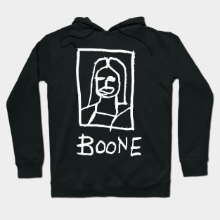 Mona Lisa Boone White Hoodie